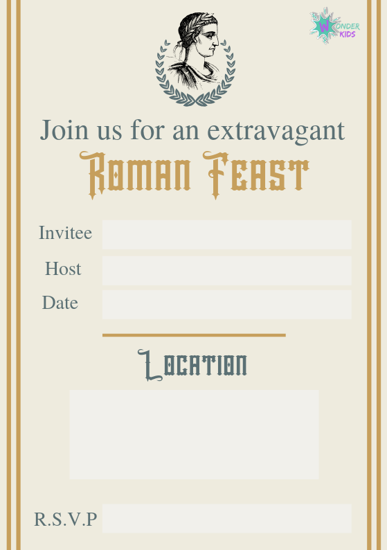 Roman Invites