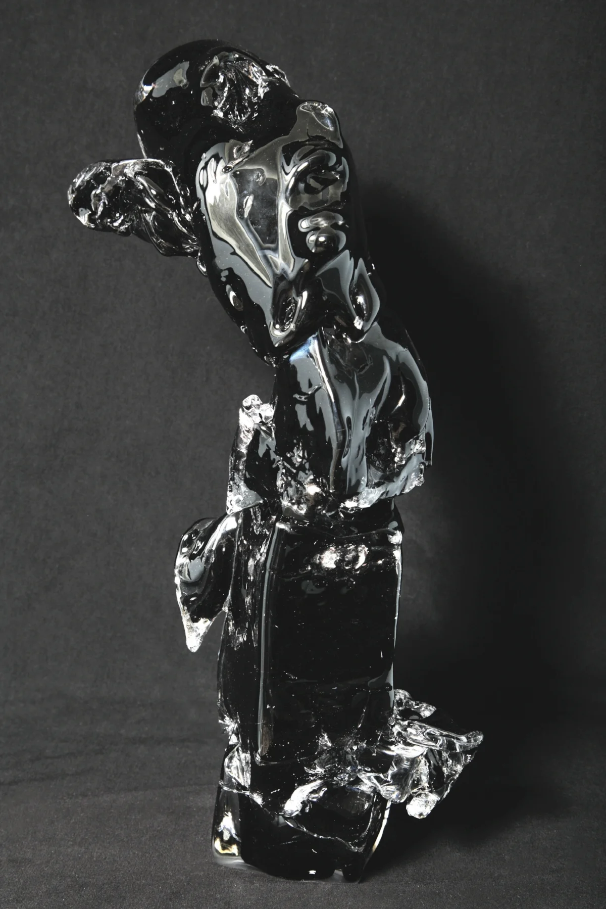 Untitled, 2017 by Henry Hussey, Black Glass.