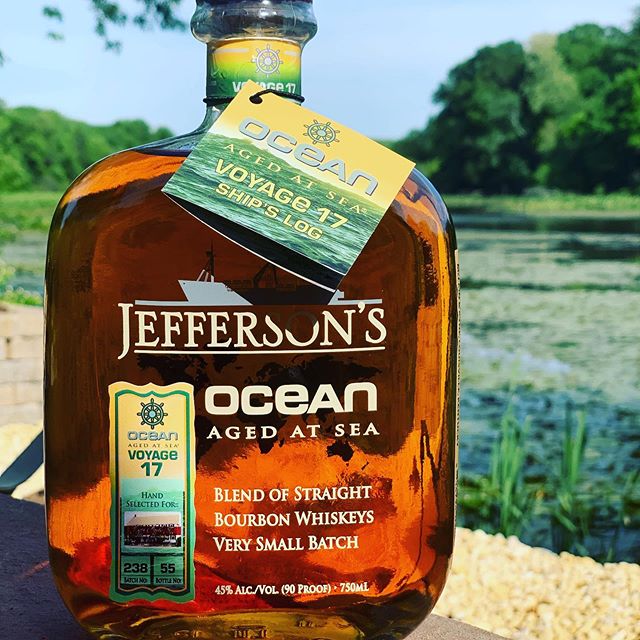 Less then 2 weeks before our release of our Jefferson Single Barrel Ocean Bourbon. All numbered with bottle number and barrel number.