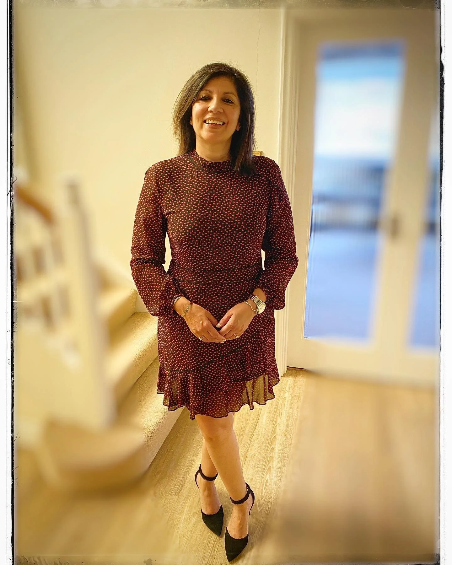 Self-portrait is the theme for @thegfw instagram challenge today. 
For those of you who don&rsquo;t know me, let me introduce myself. I&rsquo;m Kiran Soni and here I am, all dressed up with nowhere to go! Family celebrations during lockdown are restr