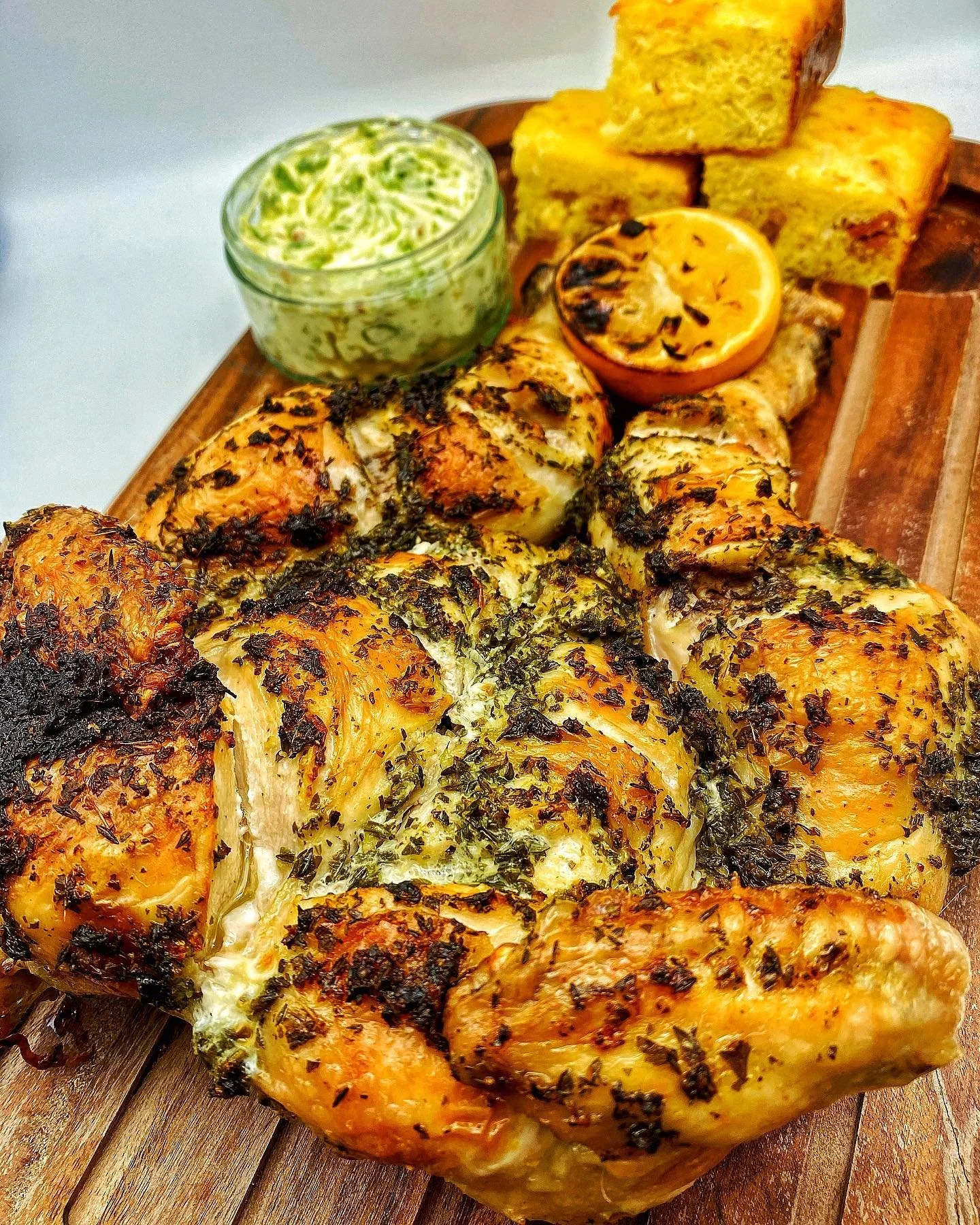 Winner winner ......

Sundays in my home are all about food, family and laughter and whilst the family reunion is just around the corner, we can still reward ourselves with our favourites. I&rsquo;ve cooked spatchcock chicken marinated in seasoned ol