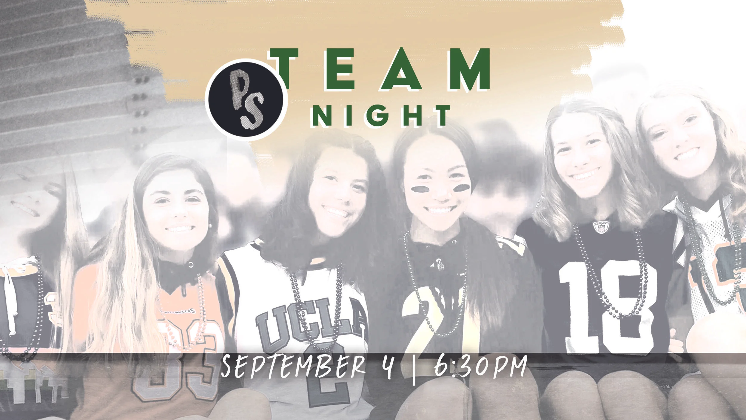 It’s also Team Night so wear your jersey and bring your friends!