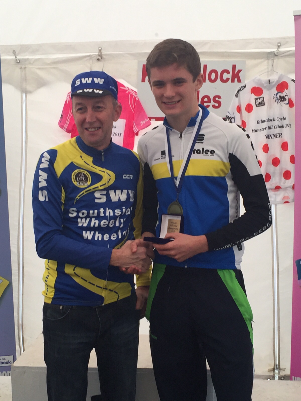 Oran Pierse, Junior Munster Hill Climb Champion 2015