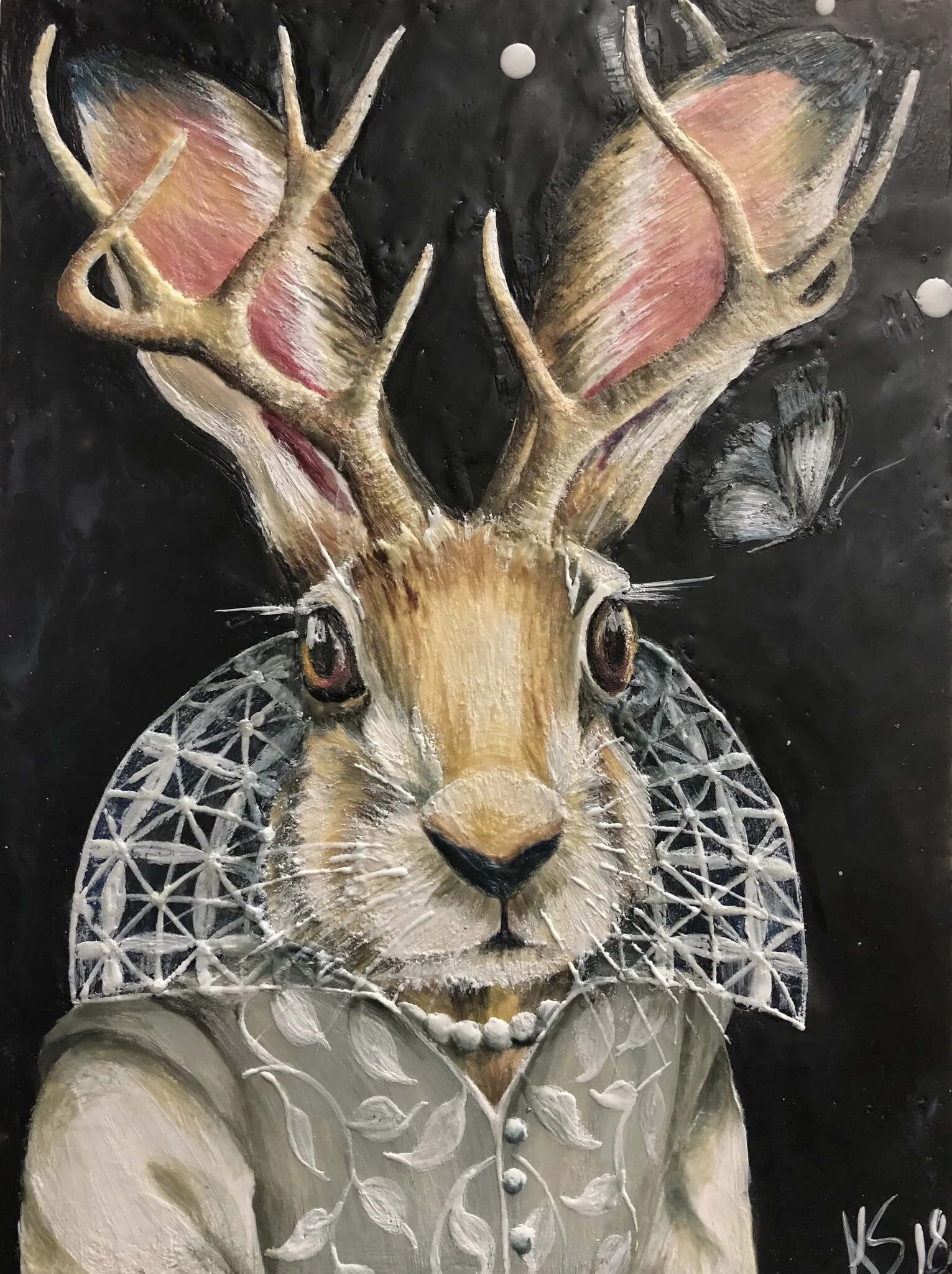 Silver Wings And Pretty Things 2018 SOLD