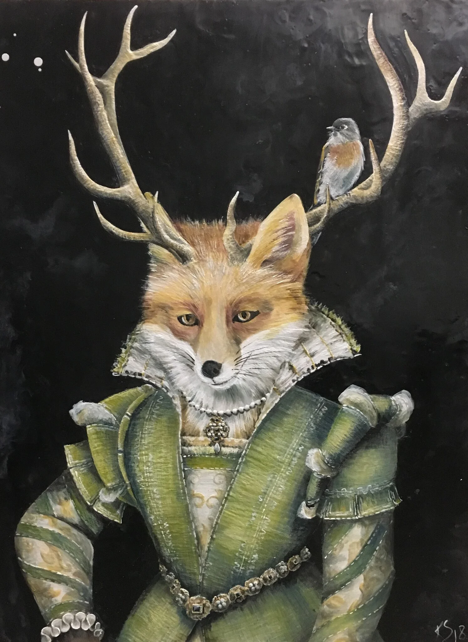 Vixen Vert 2018 30x40 SOLD