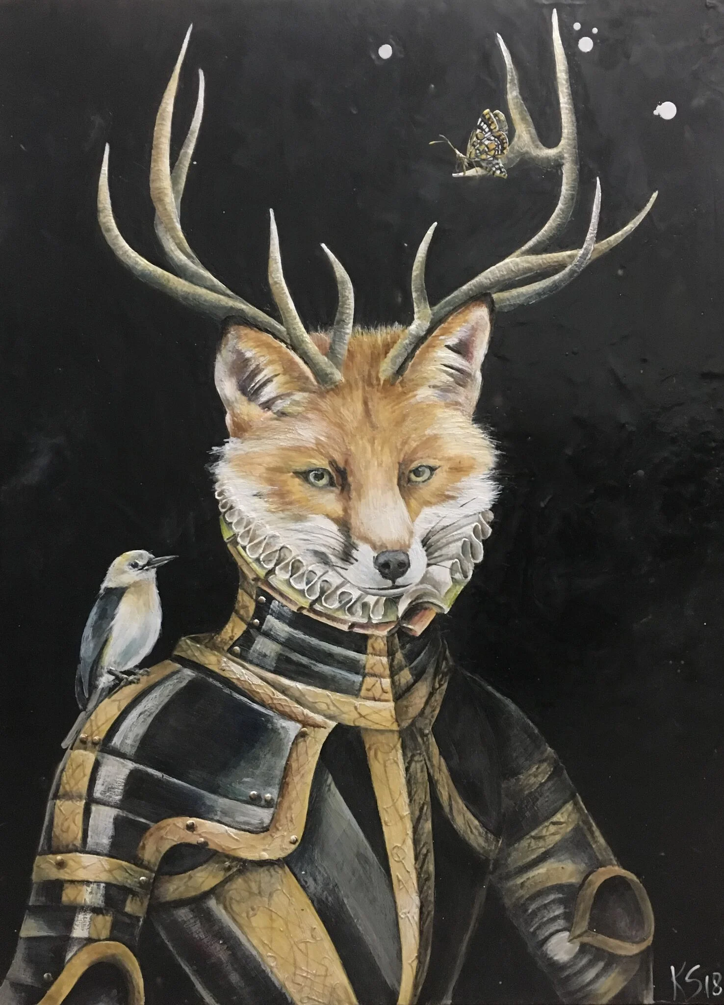 The Ginger Tod 2018 30x40 SOLD