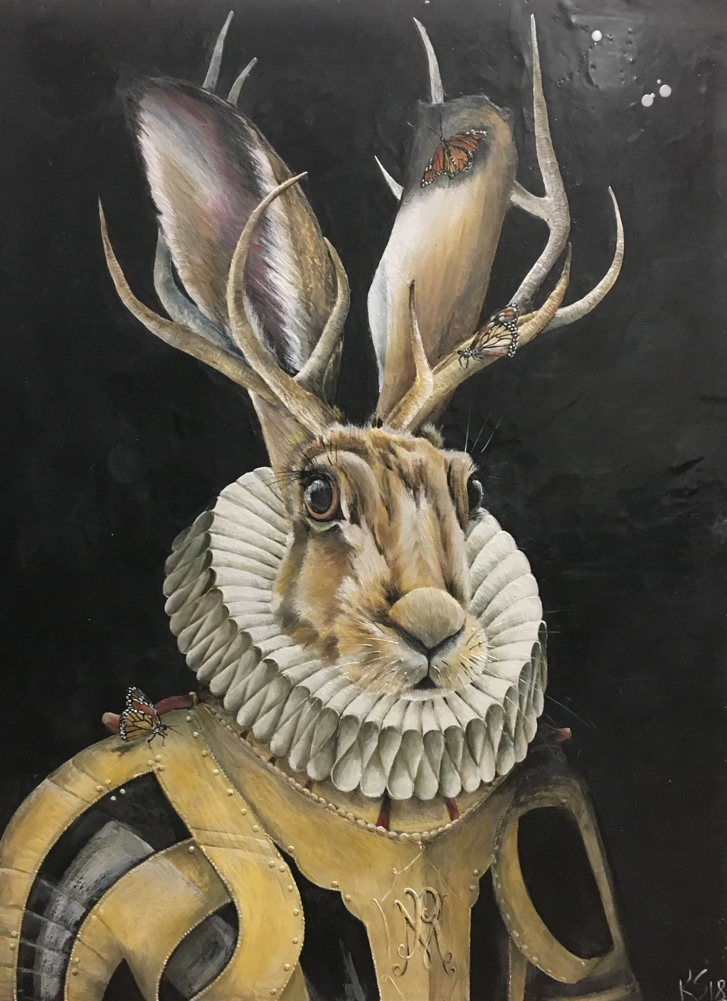 The Regal Monarch 2018 36x48 SOLD