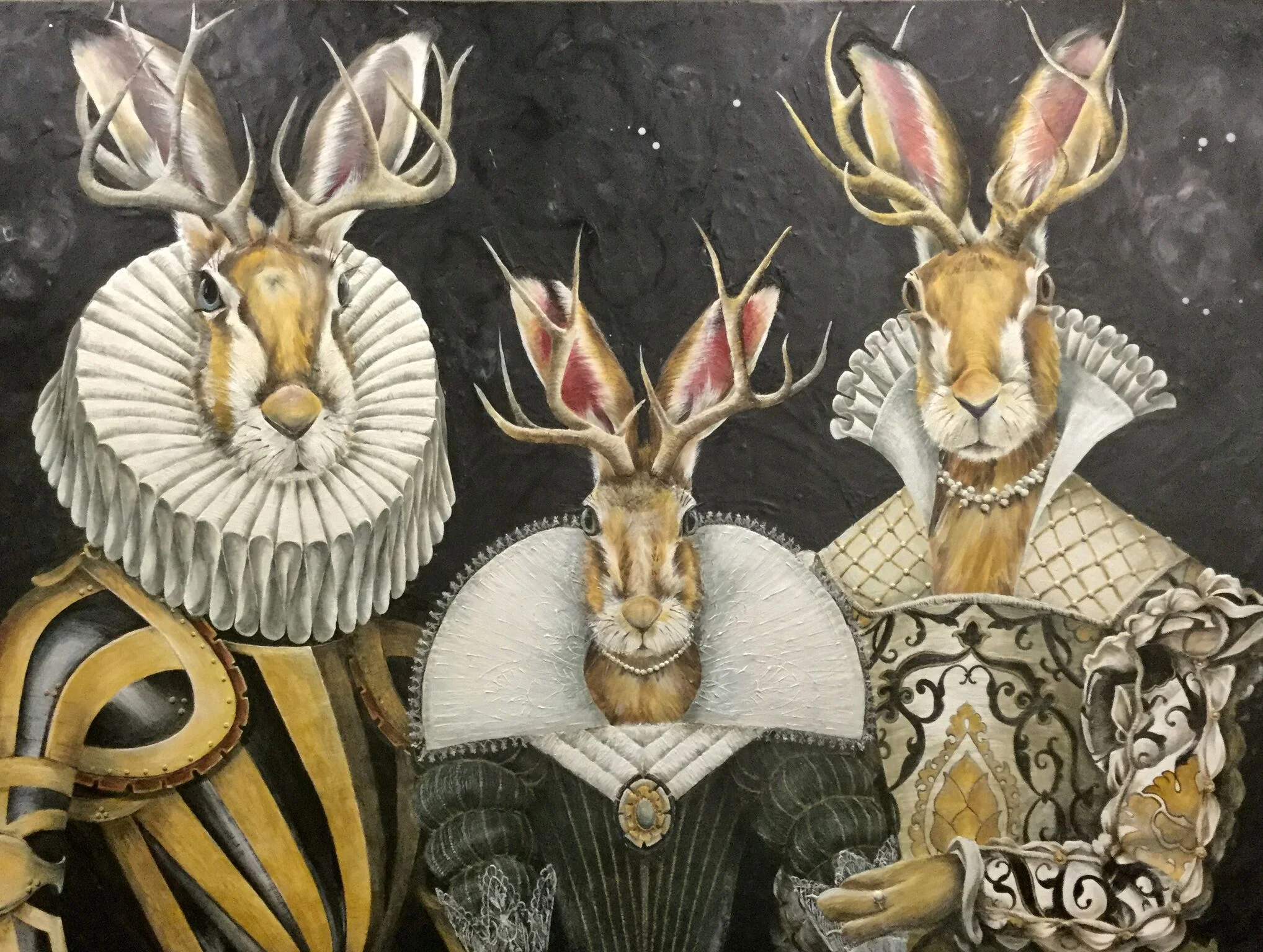 The Heir Apparant 2017 72"x 54" SOLD