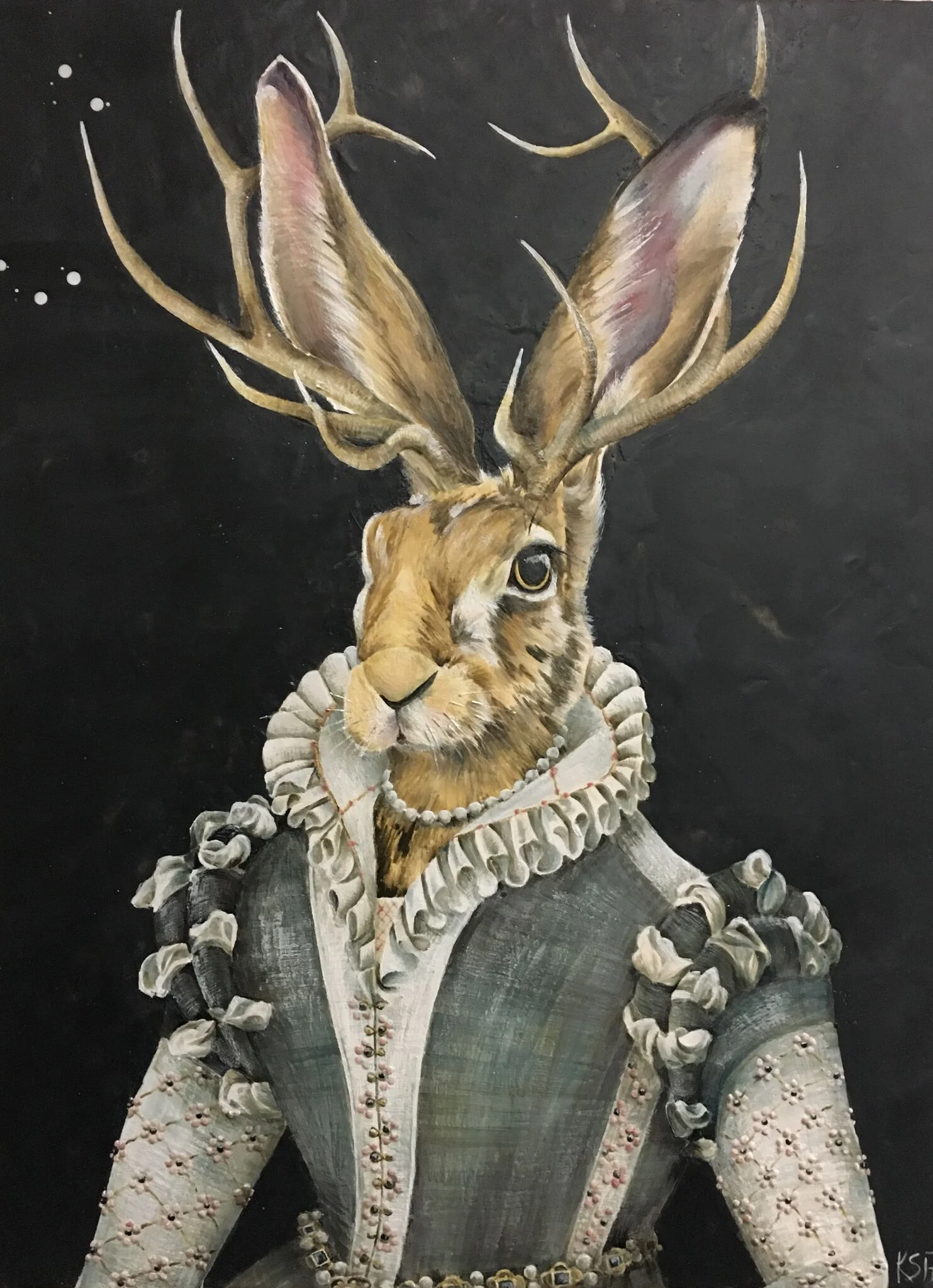 The Ruffled Rabbit 2017  SOLD