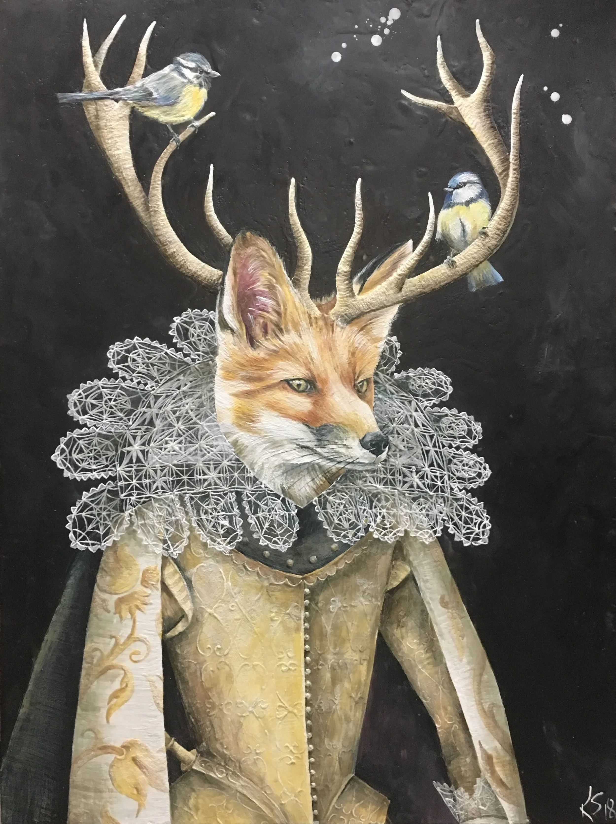 Limited Edition Archival Print "Morning Meeting"