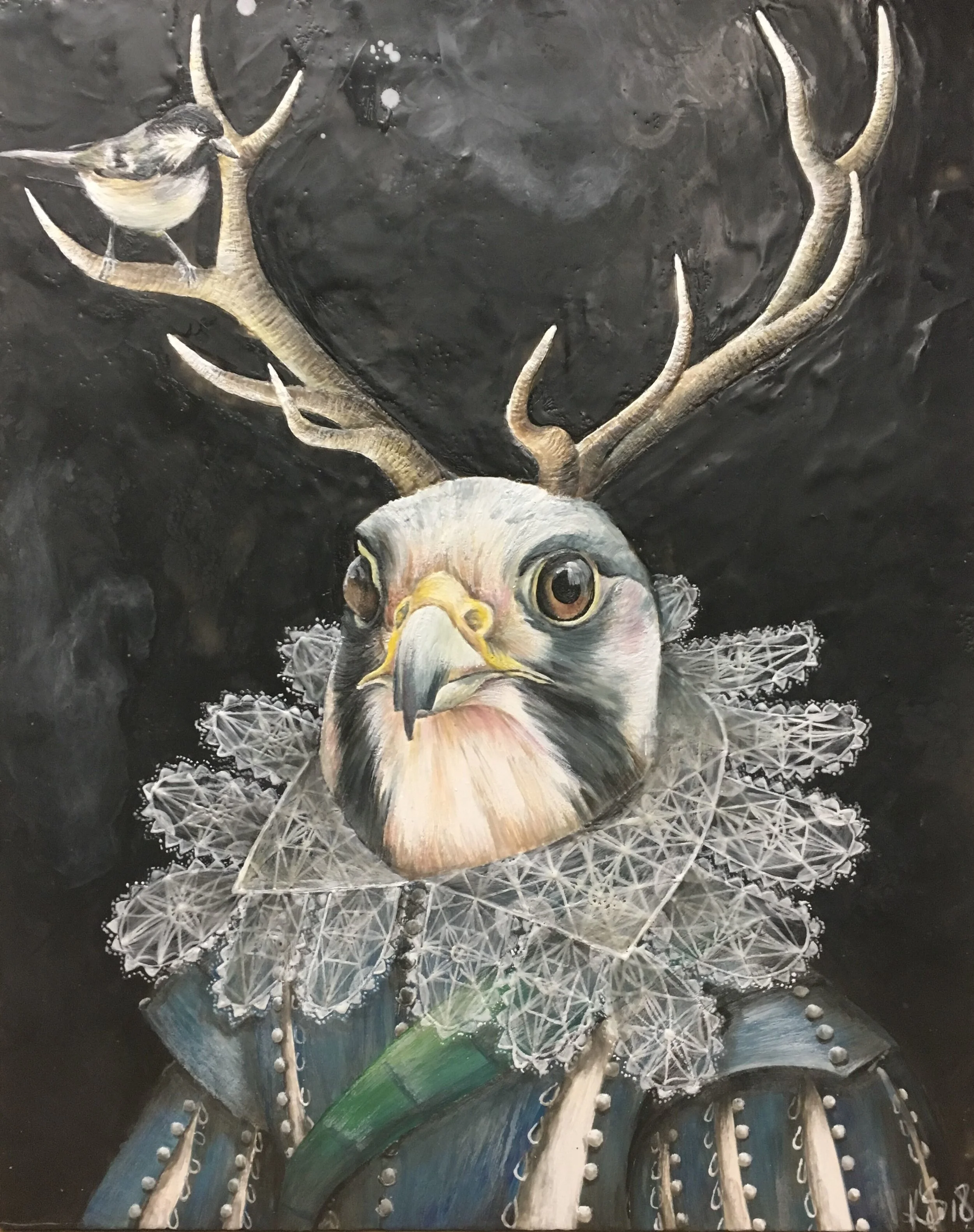 Limited Edition Archival Print "Feathered Finery"