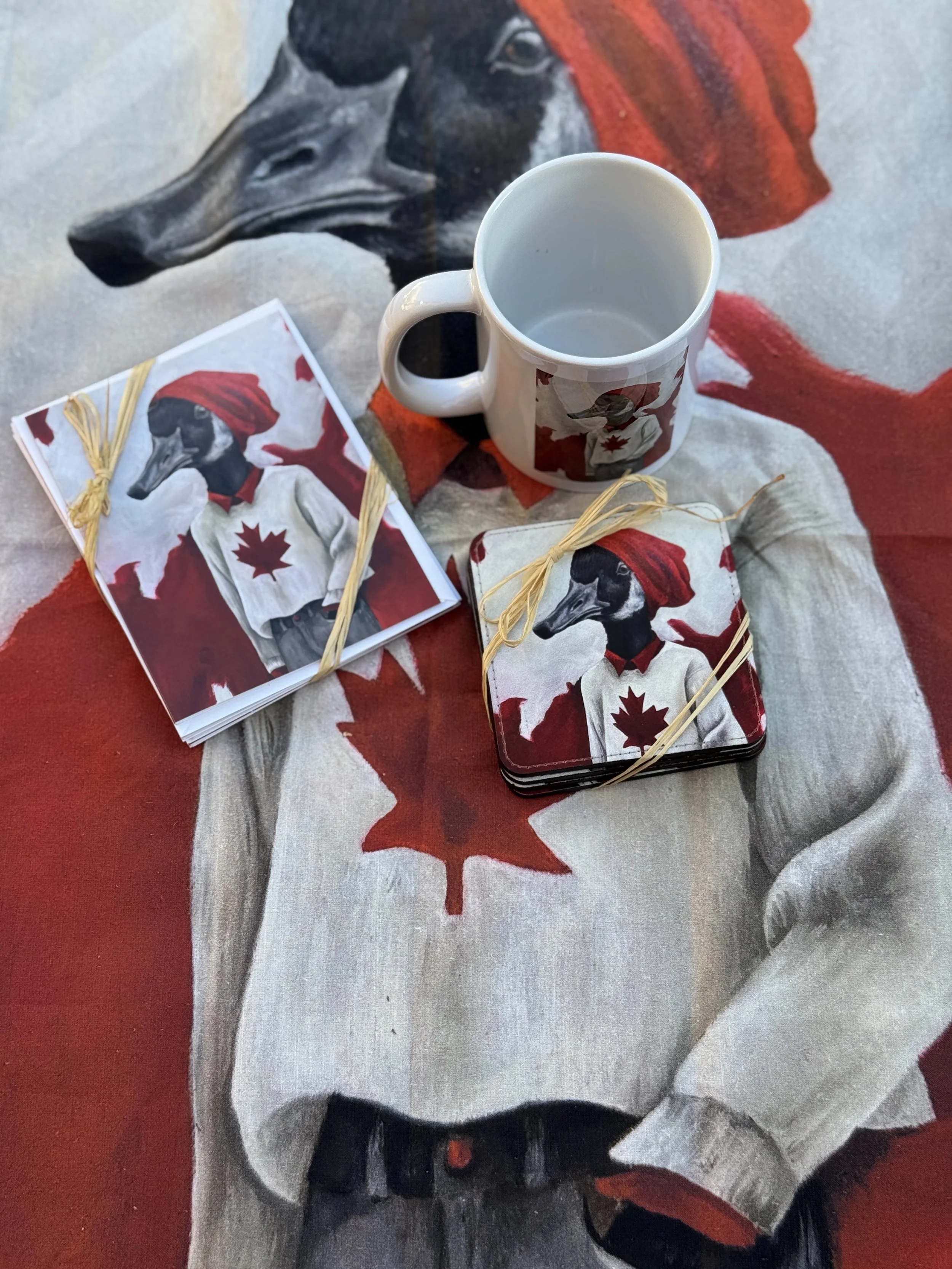 Canadian gifts made from original art patriotic Canadian gifts