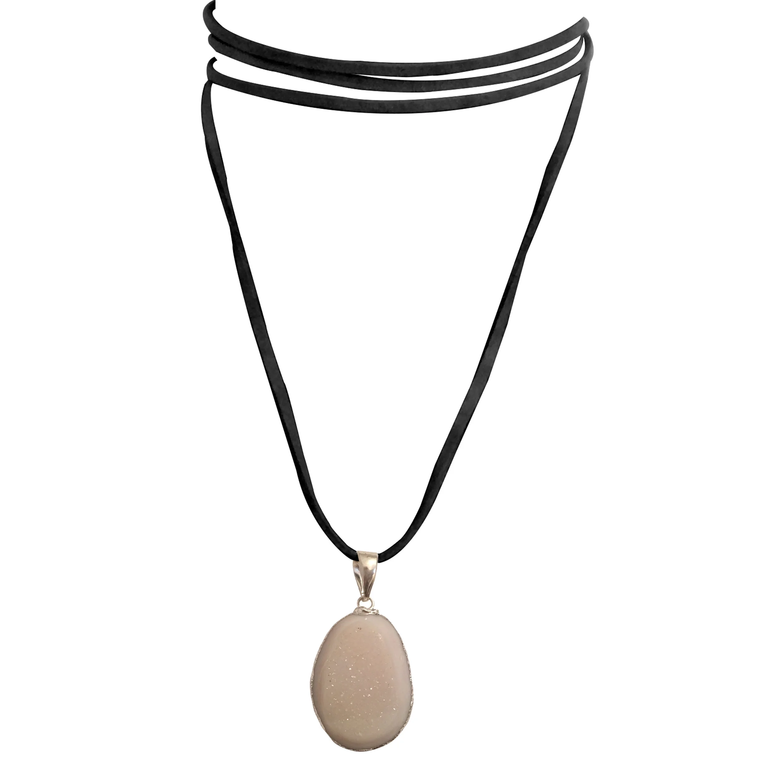 Pure White Window Druzy - W2S