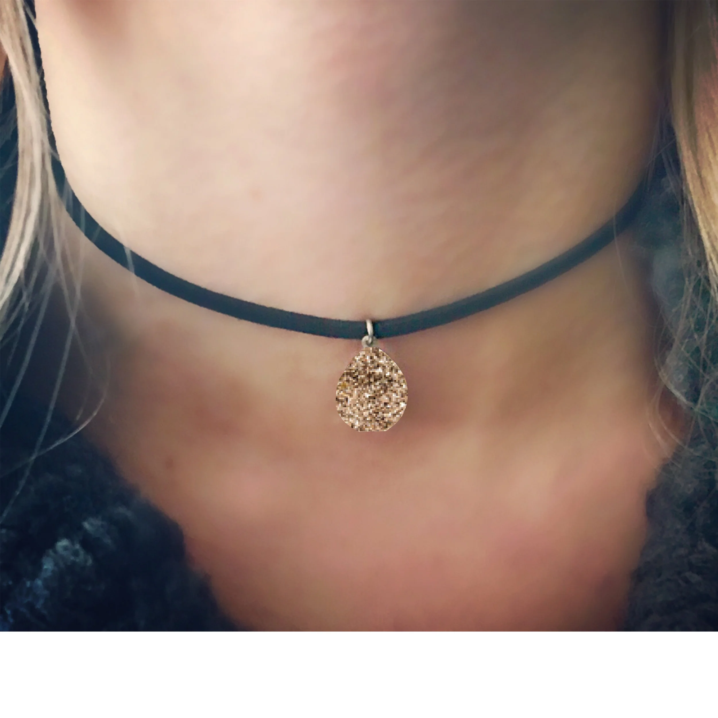 Rose Short Dainty Druzy