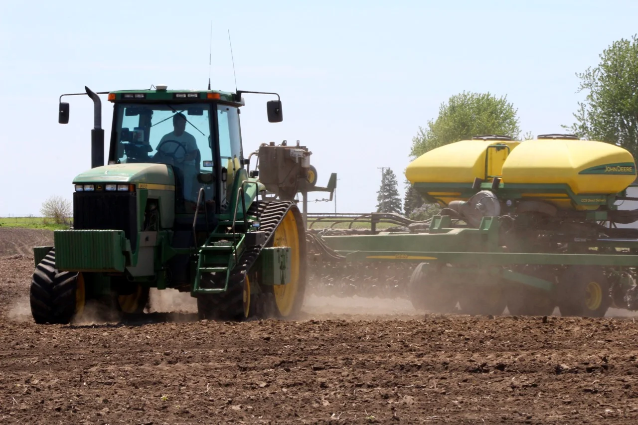 Planting Corn at Baker Kinsey