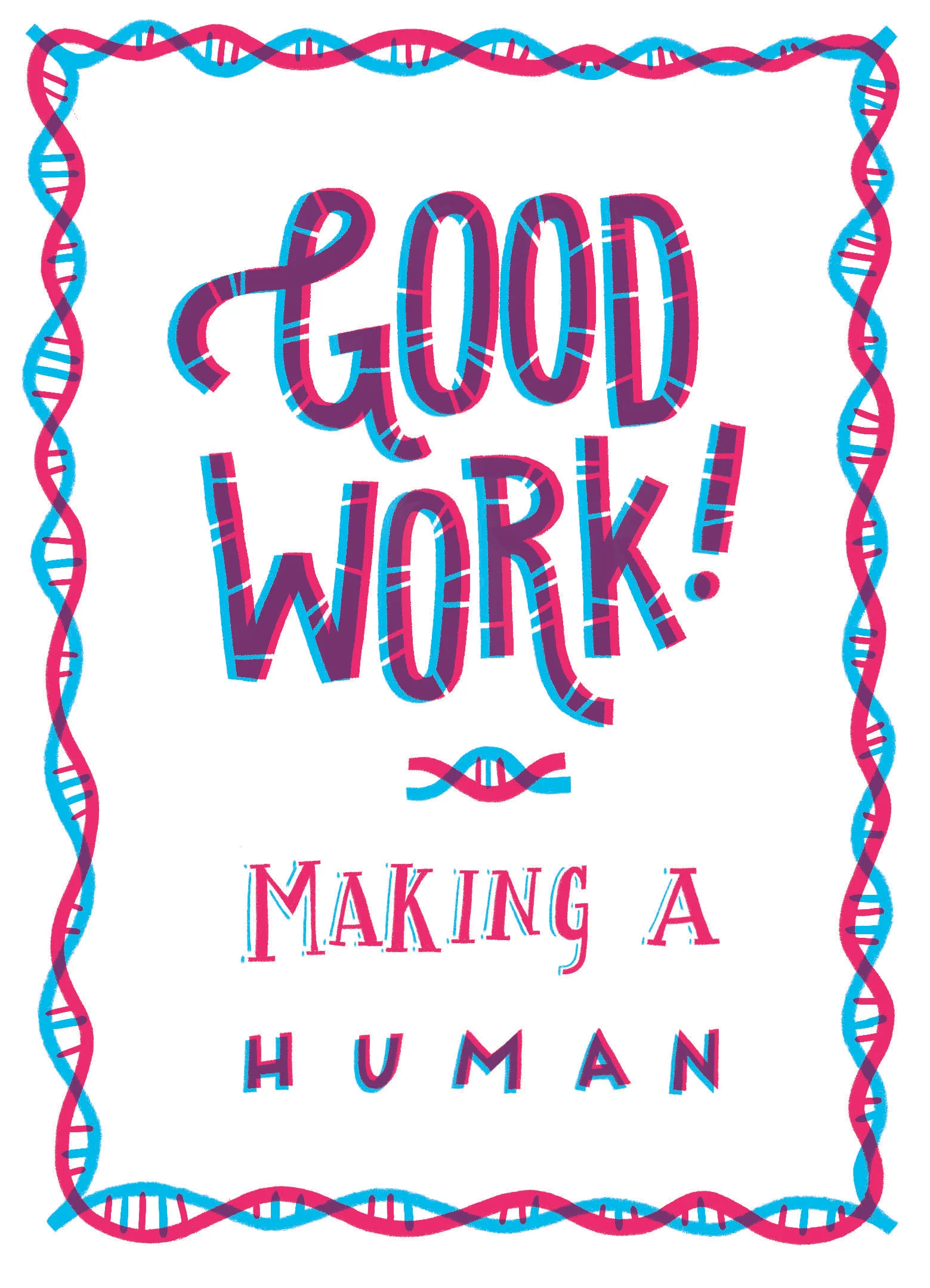 Greeting Cards surtex 2019good work human.jpg