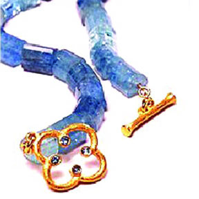 20K Gold & Aquamarine
