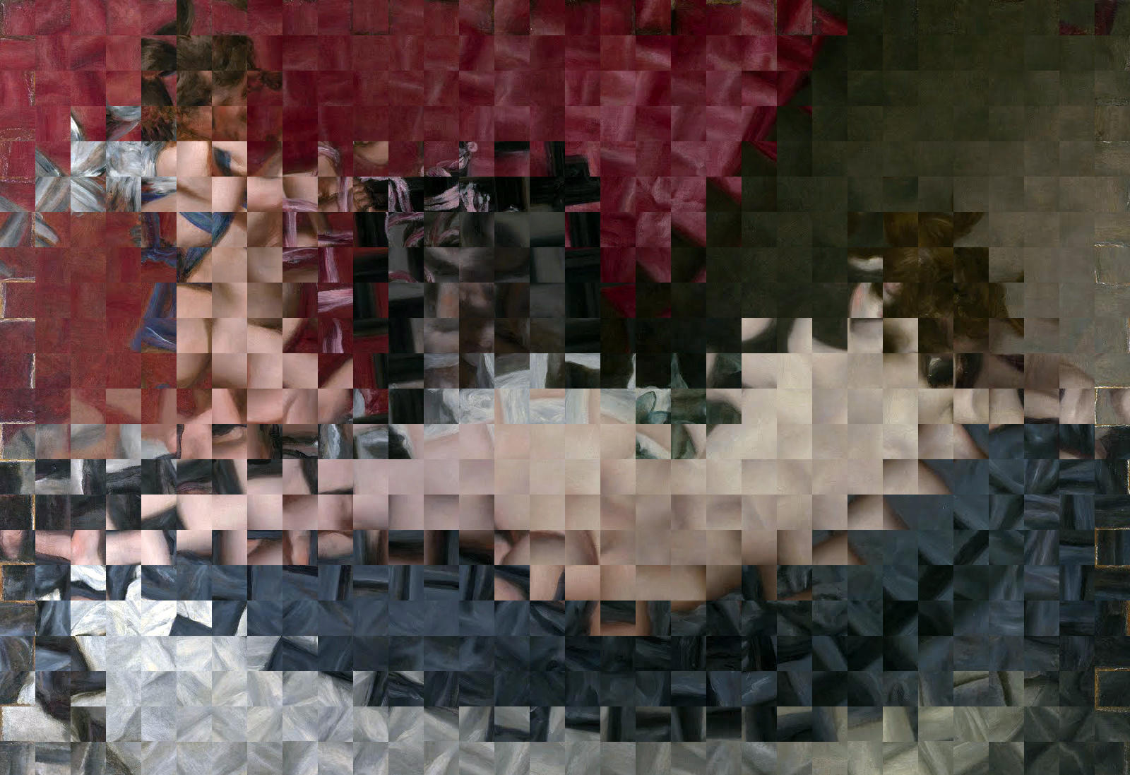 Rokeby Venus, Variation 1 (Velazquez)