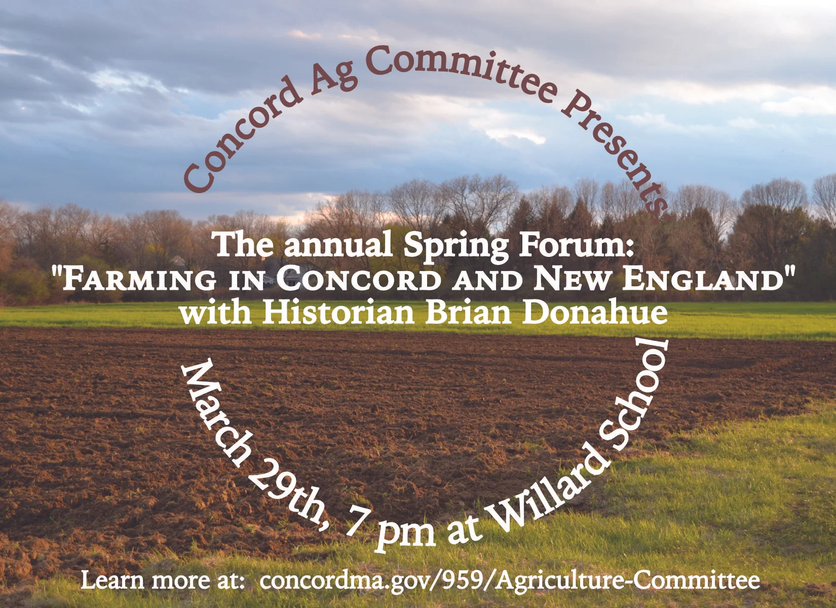 Wildlands, Woodlands, Farmlands, and Community: Farming in Concord and New England