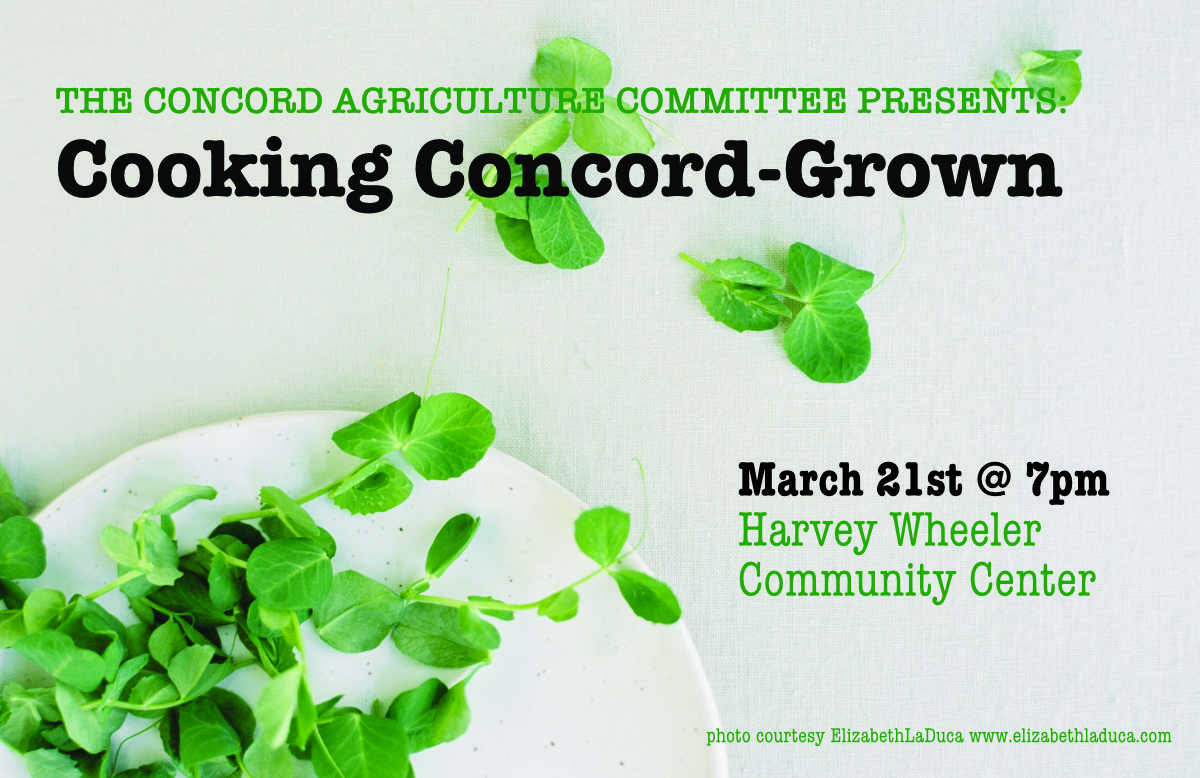 Cooking Concord-Grown