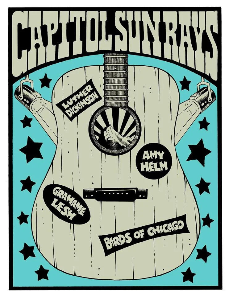 Amy announces upcoming tour as the Capitol Sun Rays [w/ Grahame Lesh and more] 