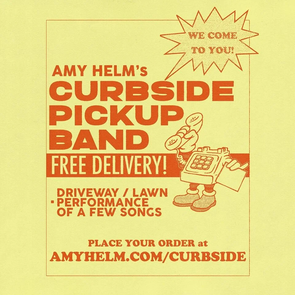 Amy Helm launches Curbside Pickup Band lawn performances 