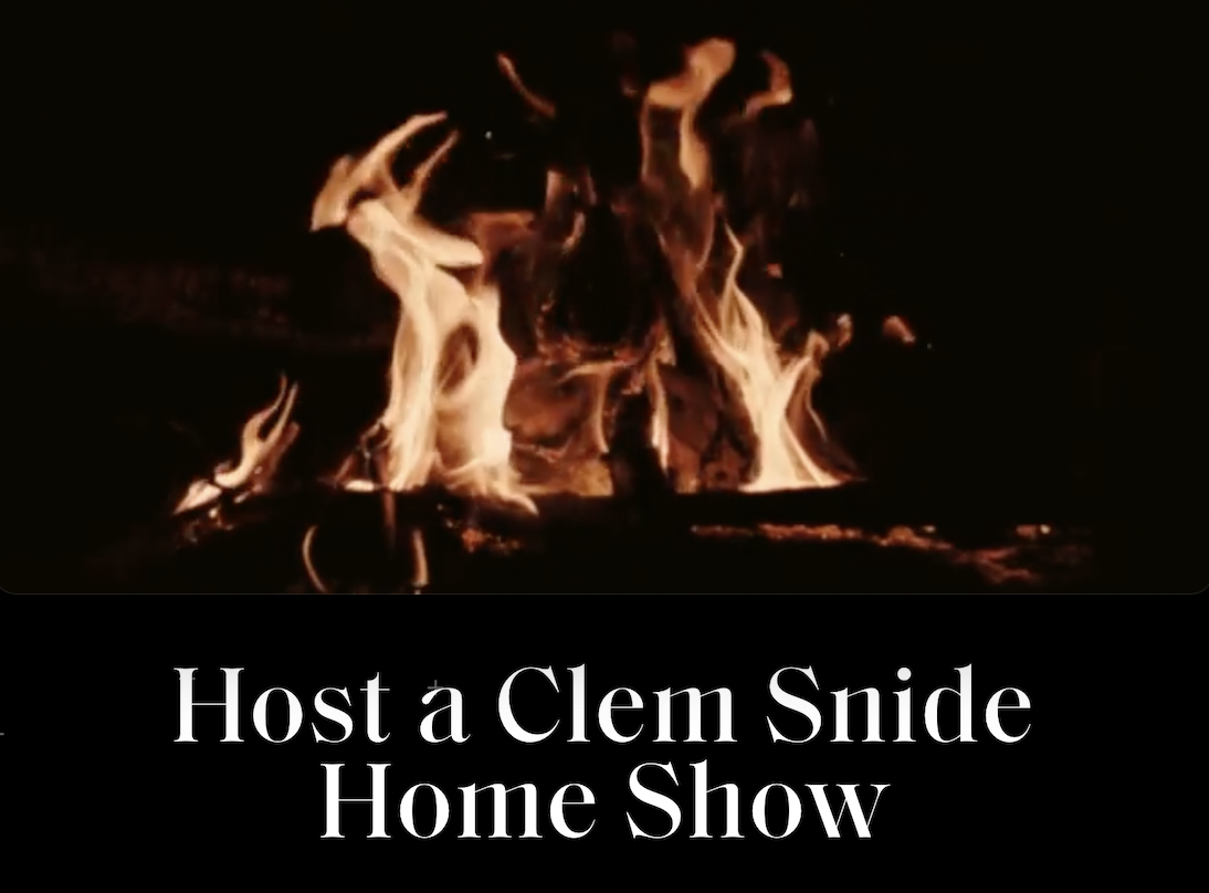 SIGN UP: Host Private Clem Snide House Show This June!