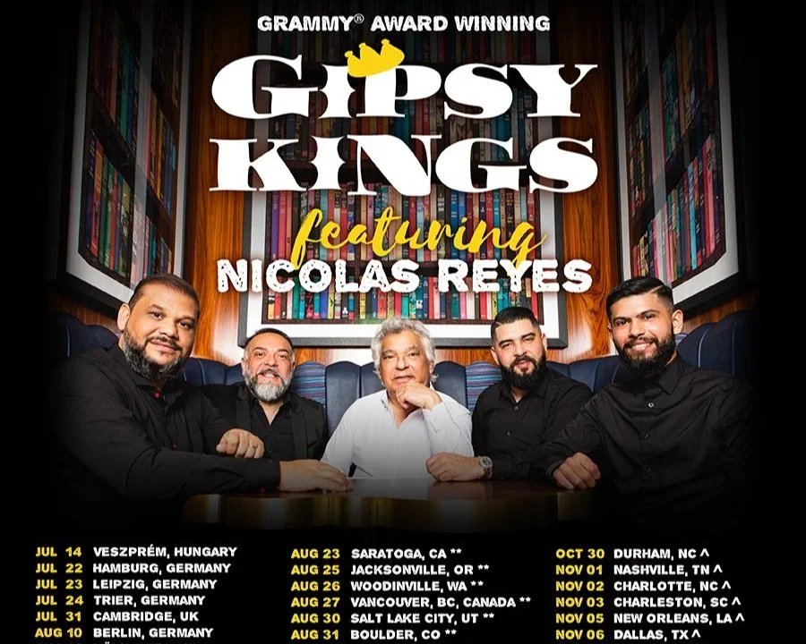 ANNOUNCED: Gipsy Kings ft. Nicolas Reyes World Tour