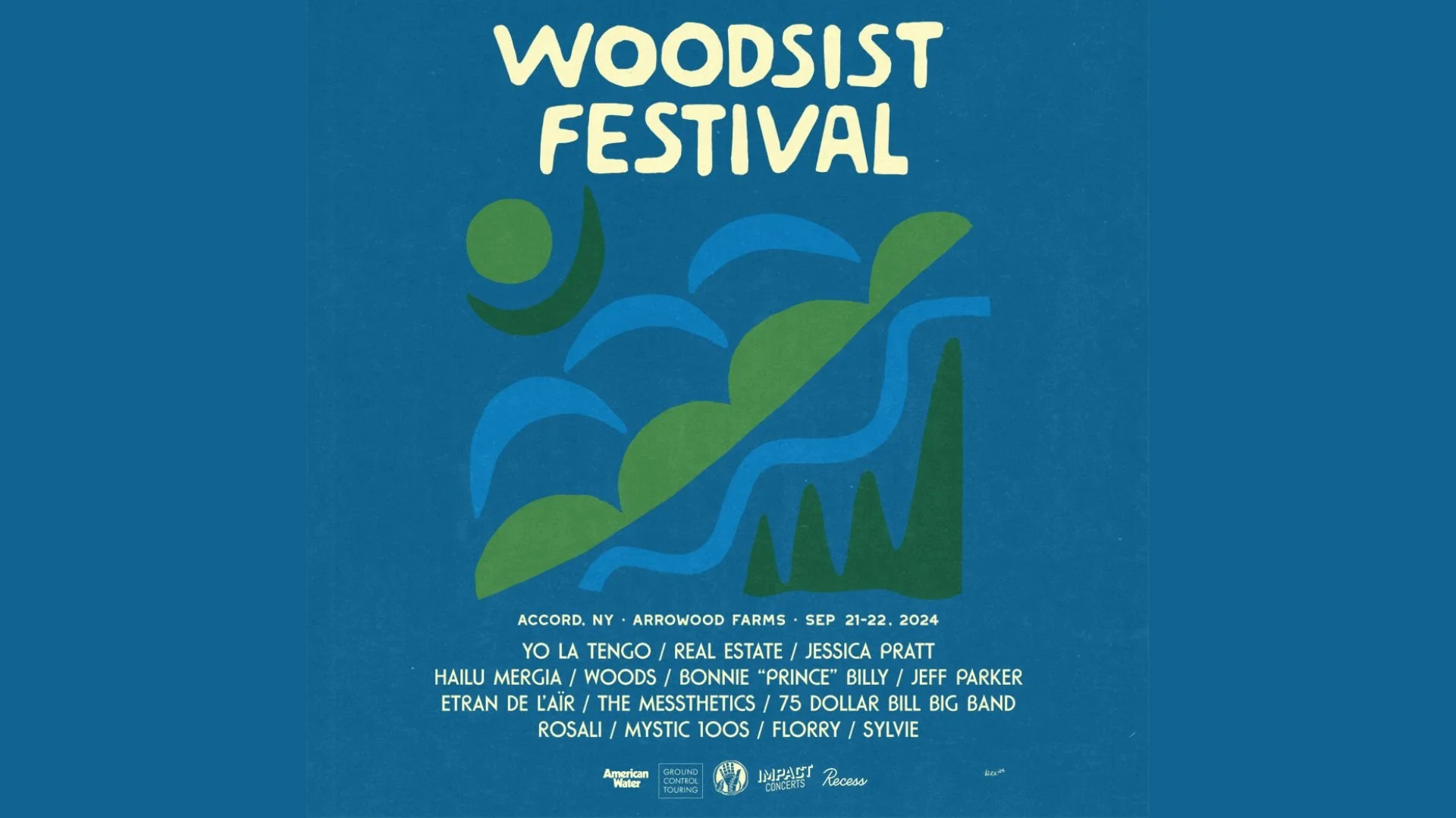 ON SALE: Woodsist Festival 2024 with Real Estate, Yo La Tango, Jessica Pratt, &amp; more