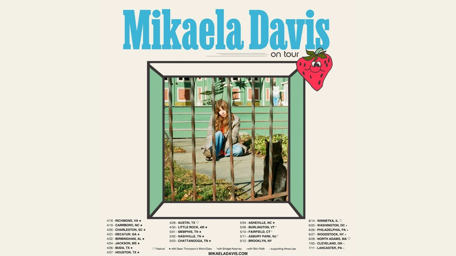 ON SALE: Mikaela Davis Spring Tour Dates