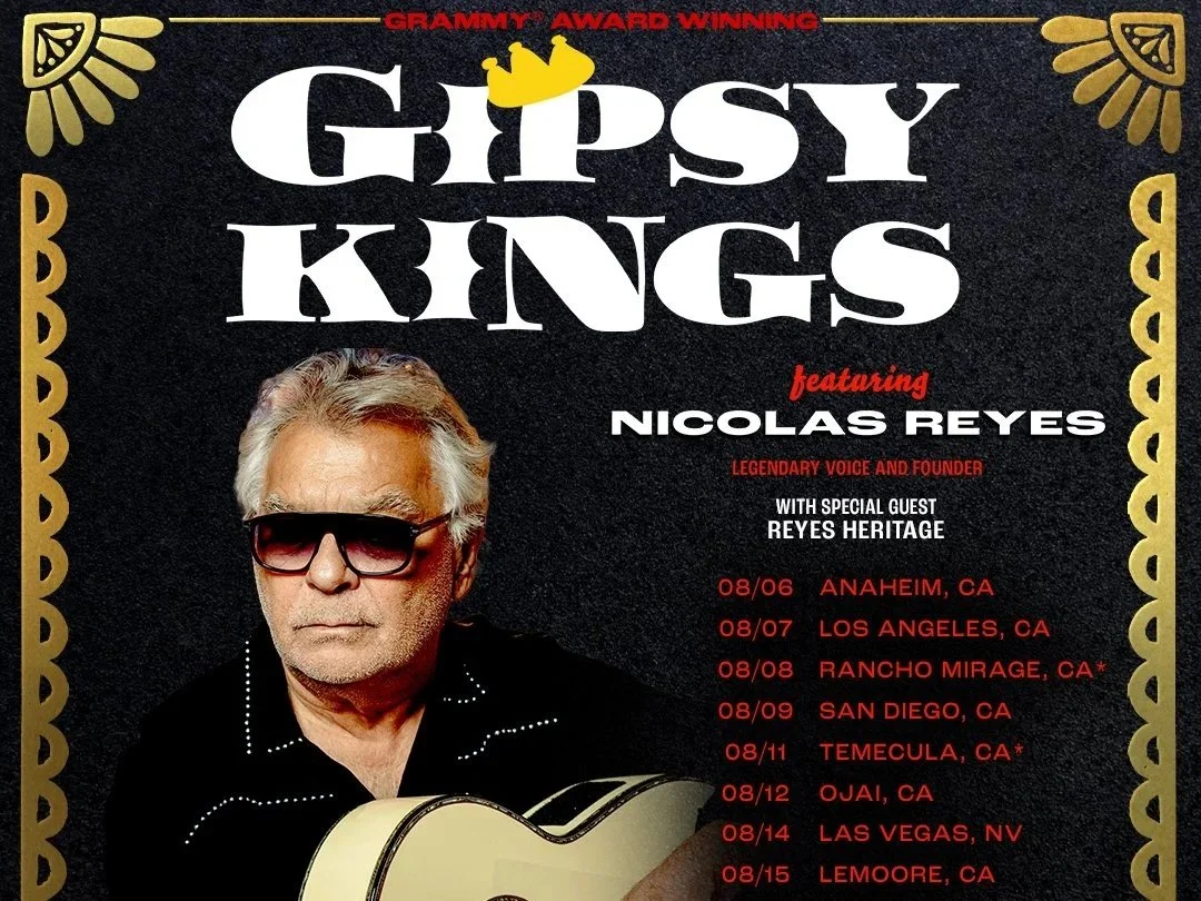 ON SALE: Gipsy Kings Featuring Nicolas Reyes - Aug US Run!