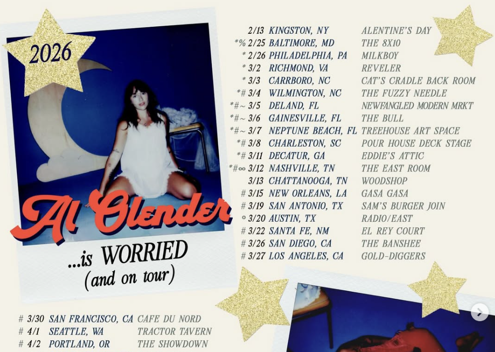 ON SALE: Al Olender ...is Worried (and on tour)! 30+ Dates!