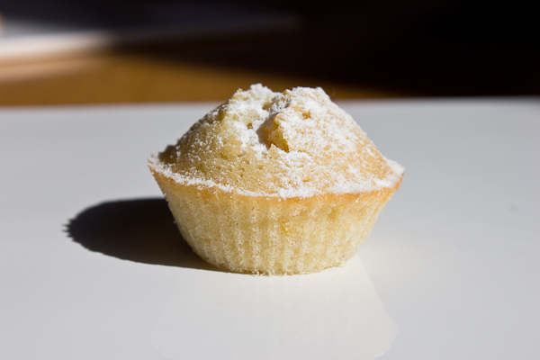  Bergamot financier, sherbet 