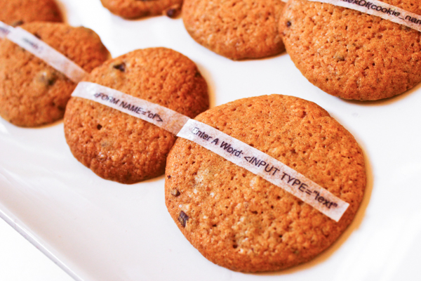  Cookies/Cookies - Wholegrain Cookies with edible 'cookies' (internet) 