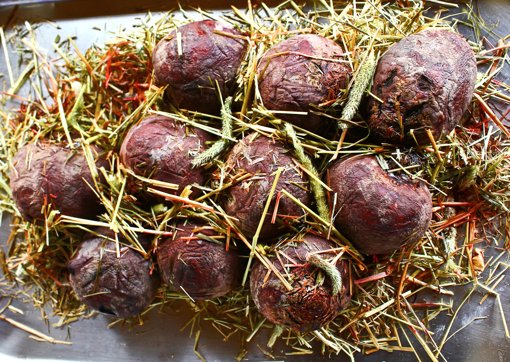 Beetroots baked in hay,&nbsp;London 2013 (pic by B&amp;S) 
