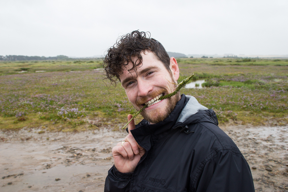  Francis and some sea arrowgrass seeds 