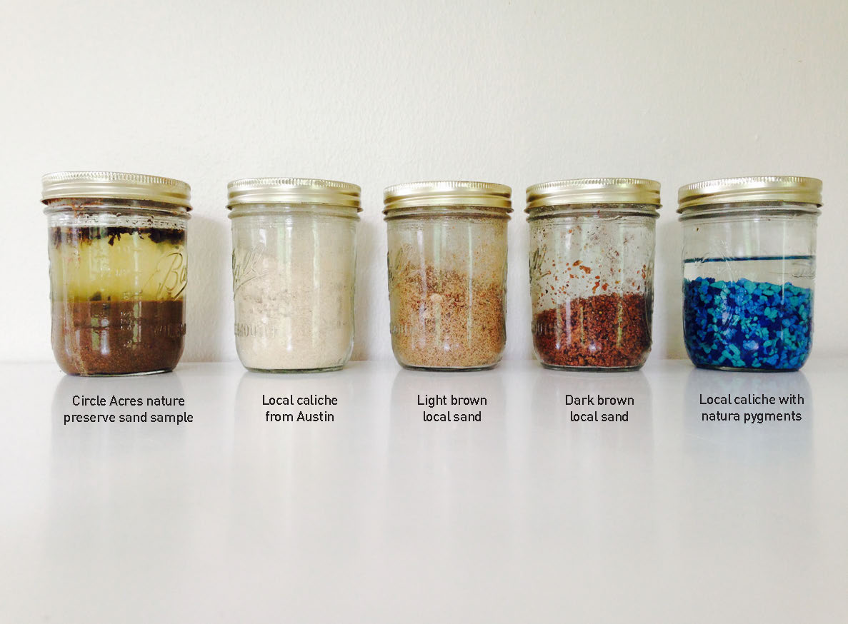 Local sand samples to be used.