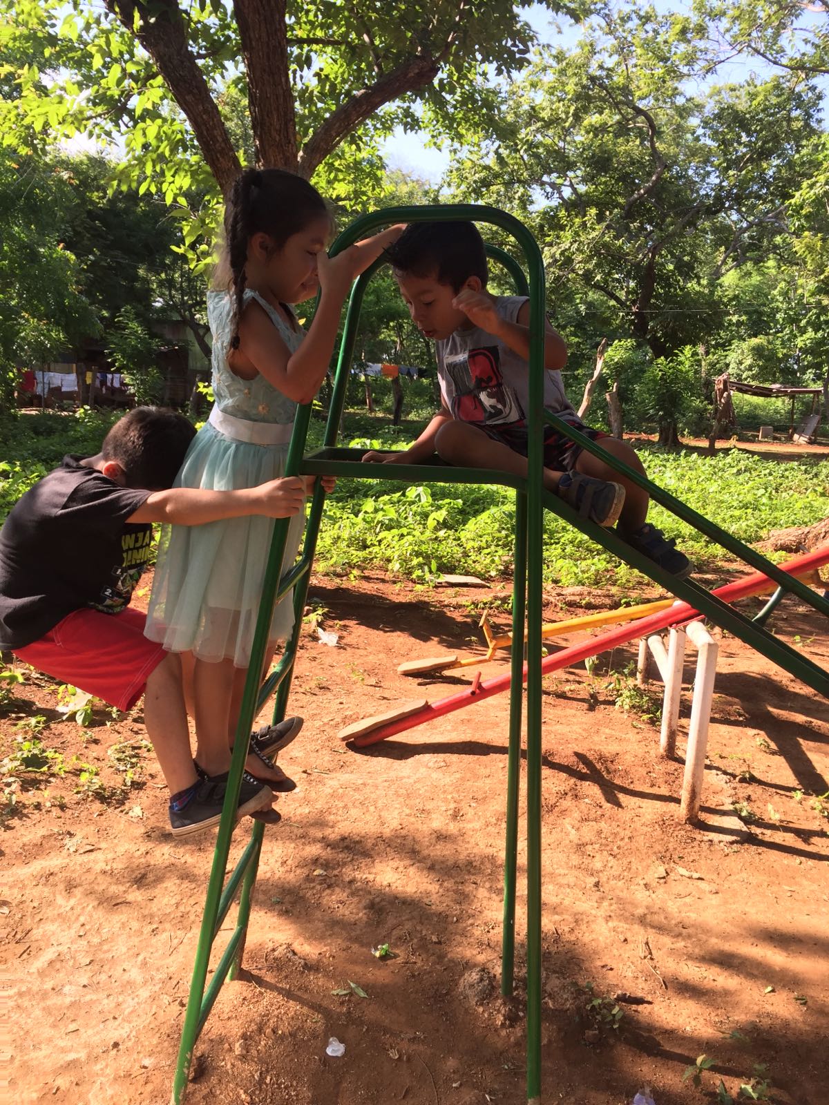 New playground in Tepano