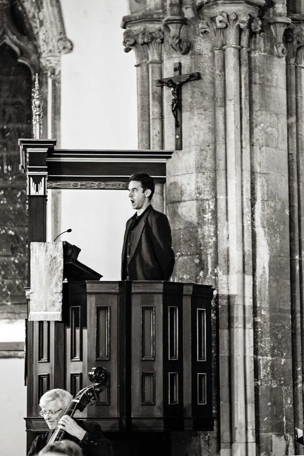 Monteverdi Vespers at Llandaff Cathedral. November 2018. Photo Credit Two Cats In The Yard Photography.