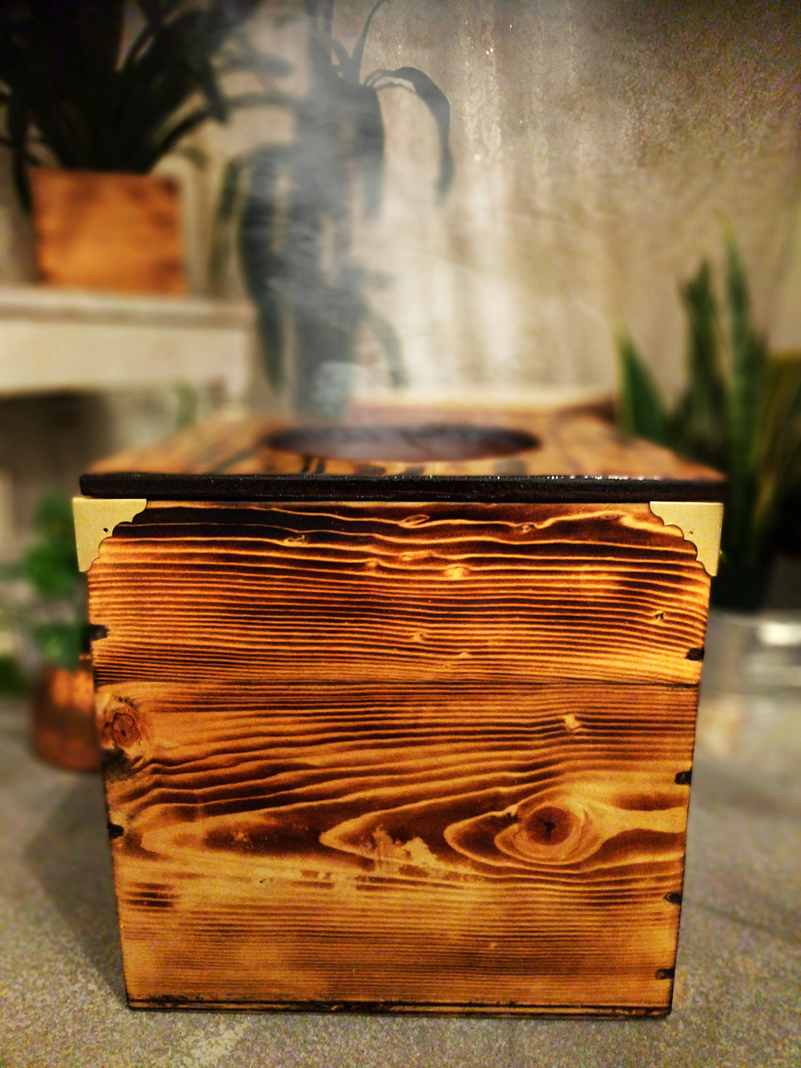 Steam Sauna Box made by Keli Garza of Steamy Chick