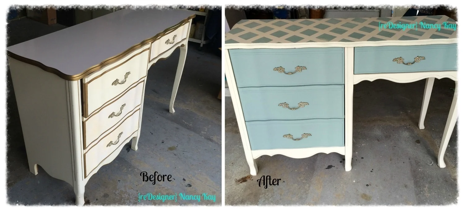 French Provincial Vanity/Desk