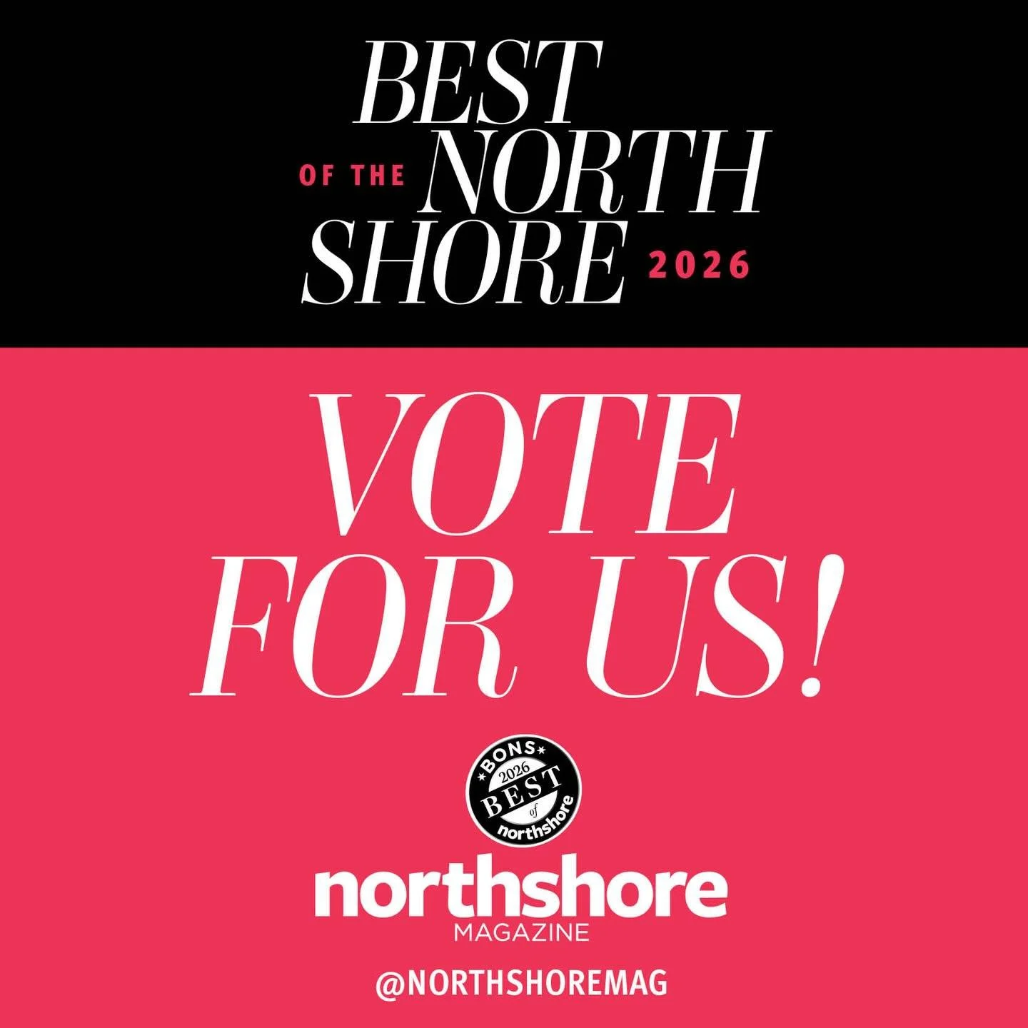 I&rsquo;m honored to be nominated for Best of North Shore 2026 as a Portrait Photographer! I would be so grateful for your vote&mdash;voting closes on May 1st.

It would truly mean so much to represent my favorite place, the North Shore 💛

Link in b