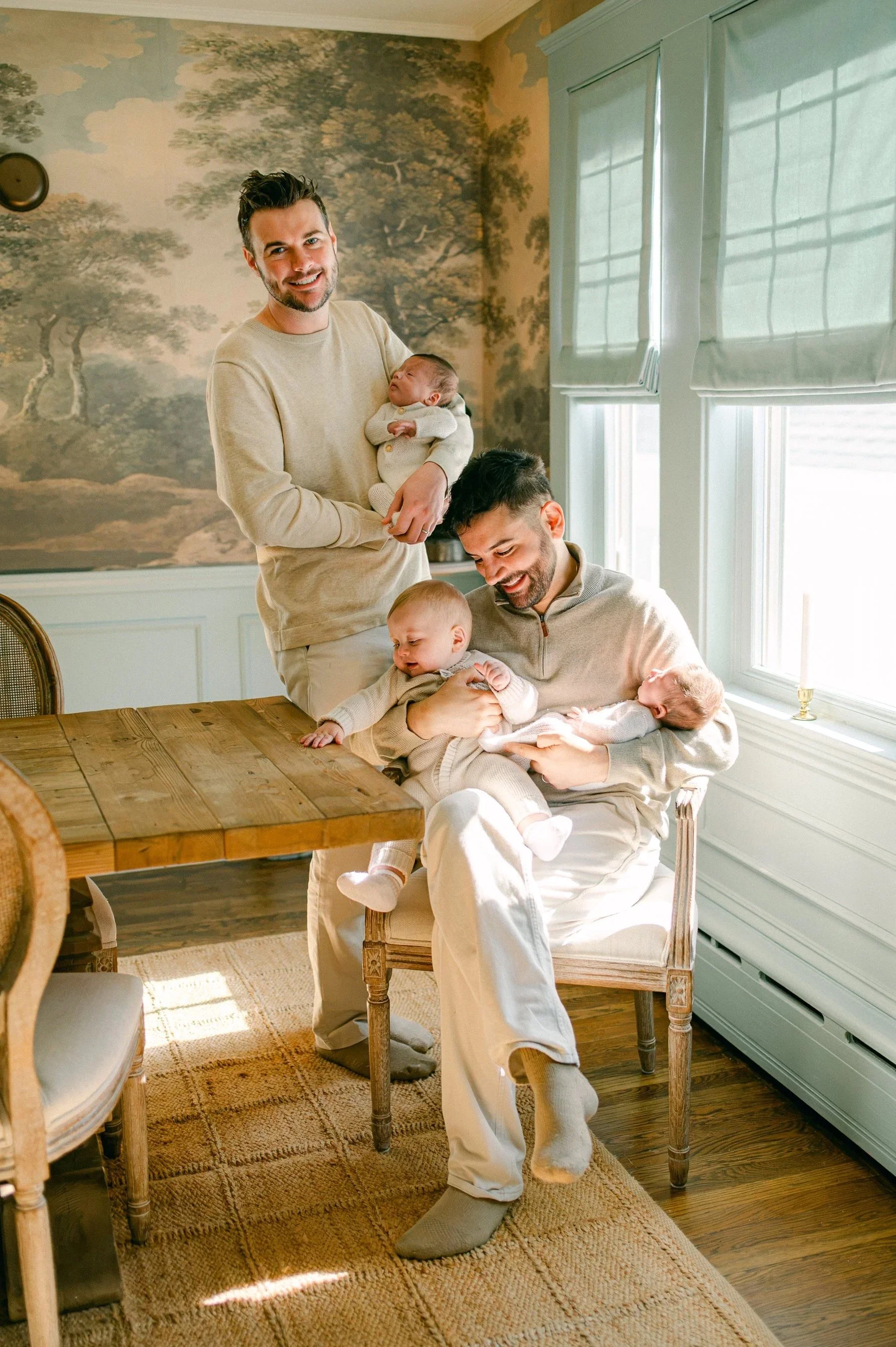 Twin Newborn Home Session