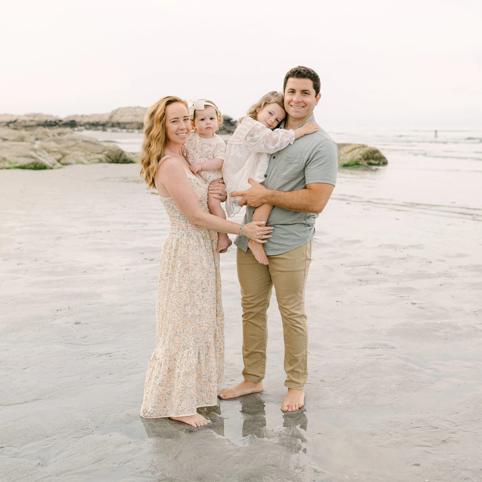 Family beach mini session