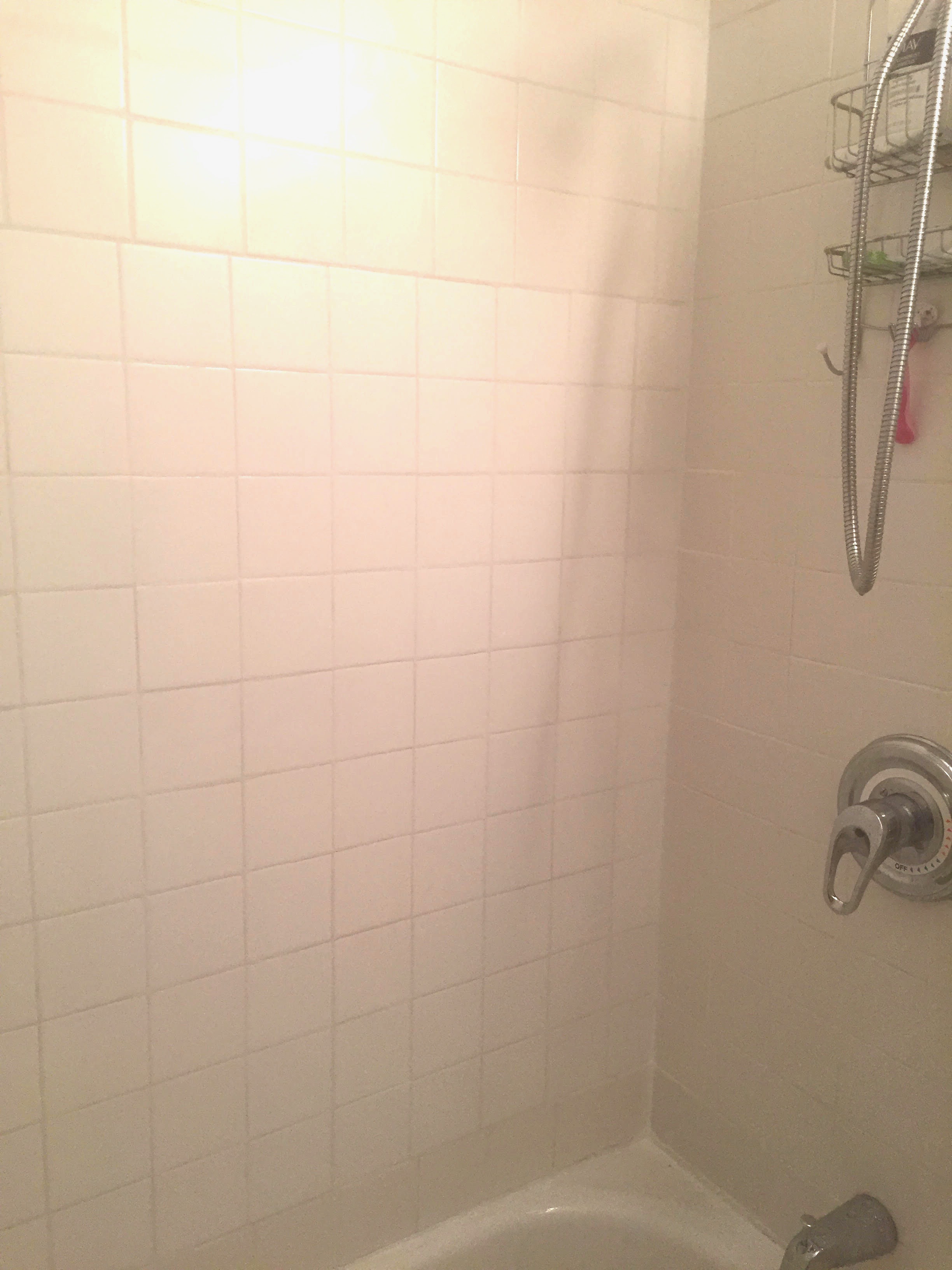 Anna Osgoodby Life + Design :: Apartment DIY Project Bathroom Edition -- How to Re-Grout and Re-Caulk Your Shower for Under $30