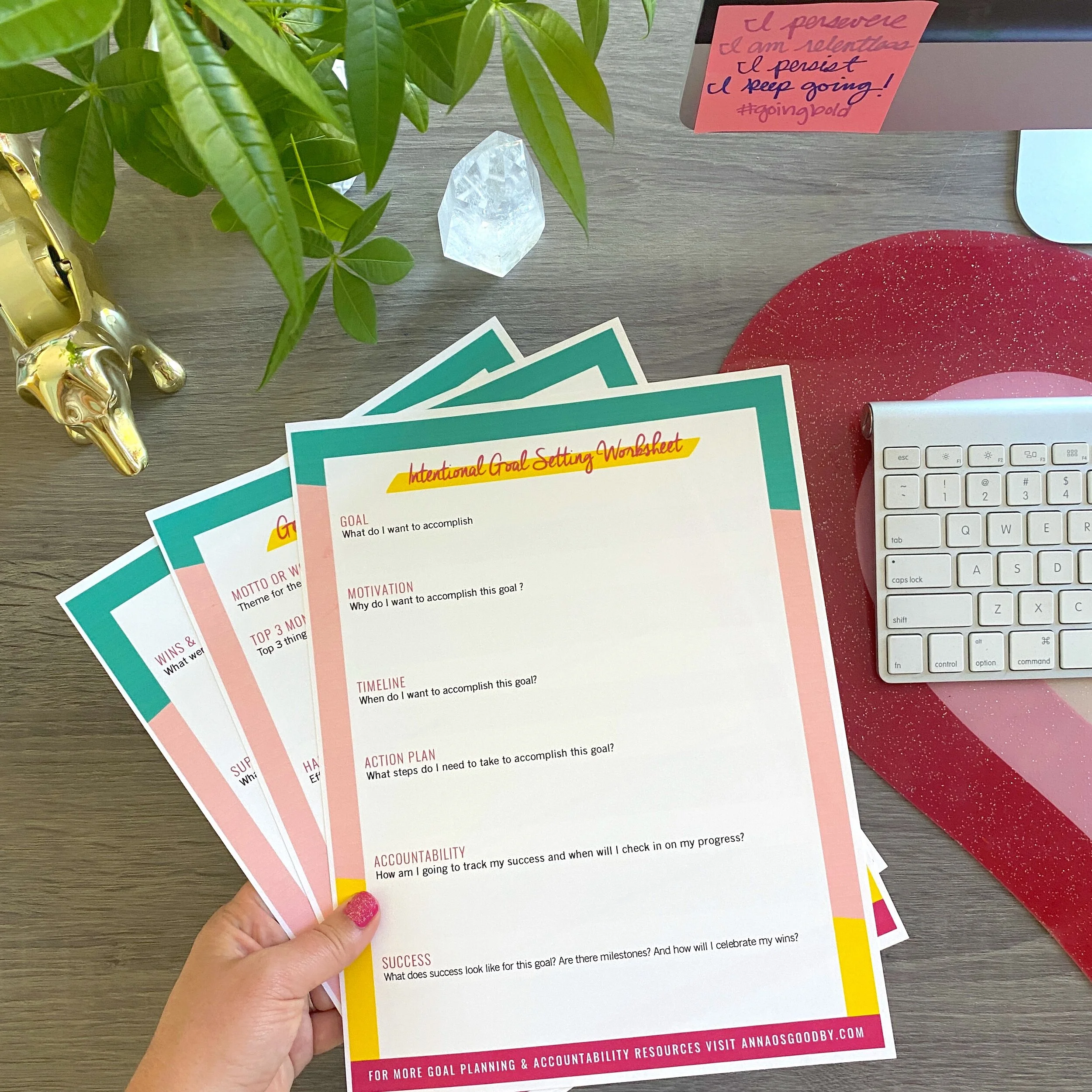 Get Your Goals Anna Osgoodby Life Biz Seattle Lifestyle Blogger Goals Coach