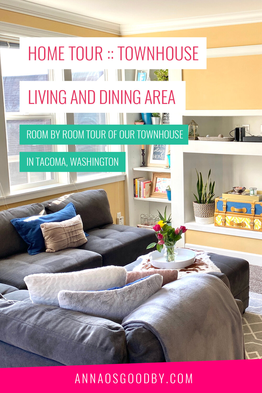 Home Tour :: Townhouse Living and Dining Room — Anna Osgoodby Life + Biz |  Seattle Lifestyle Blogger & Goals Coach