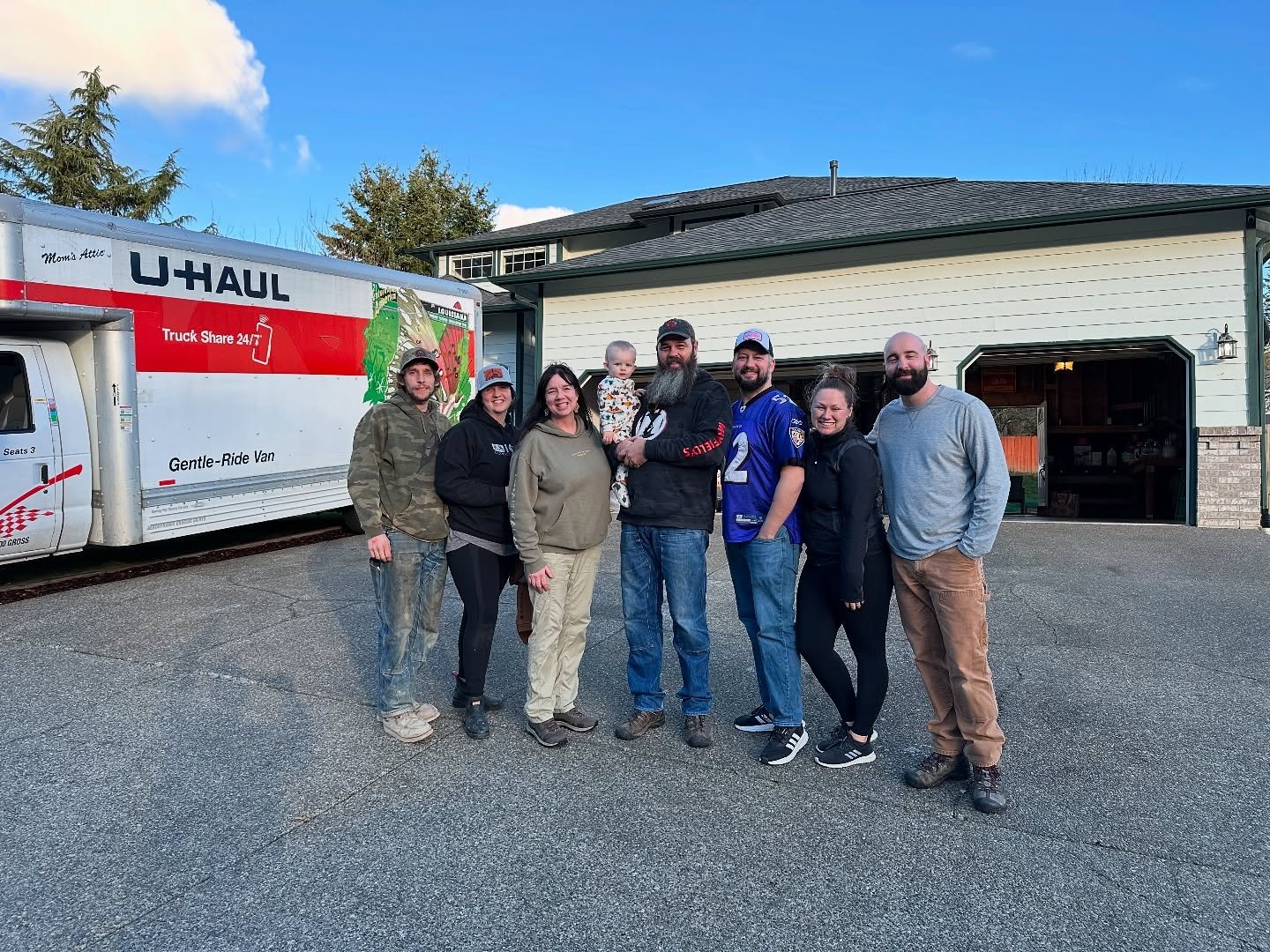 Big news&hellip; We moved! 🚛🏡 We&rsquo;ve been itching to move closer to family the last few years and this weekend we officially made it happen!🥹

Funny story too&hellip; my parents moved to the area on my mom&rsquo;s bday weekend when she was 35