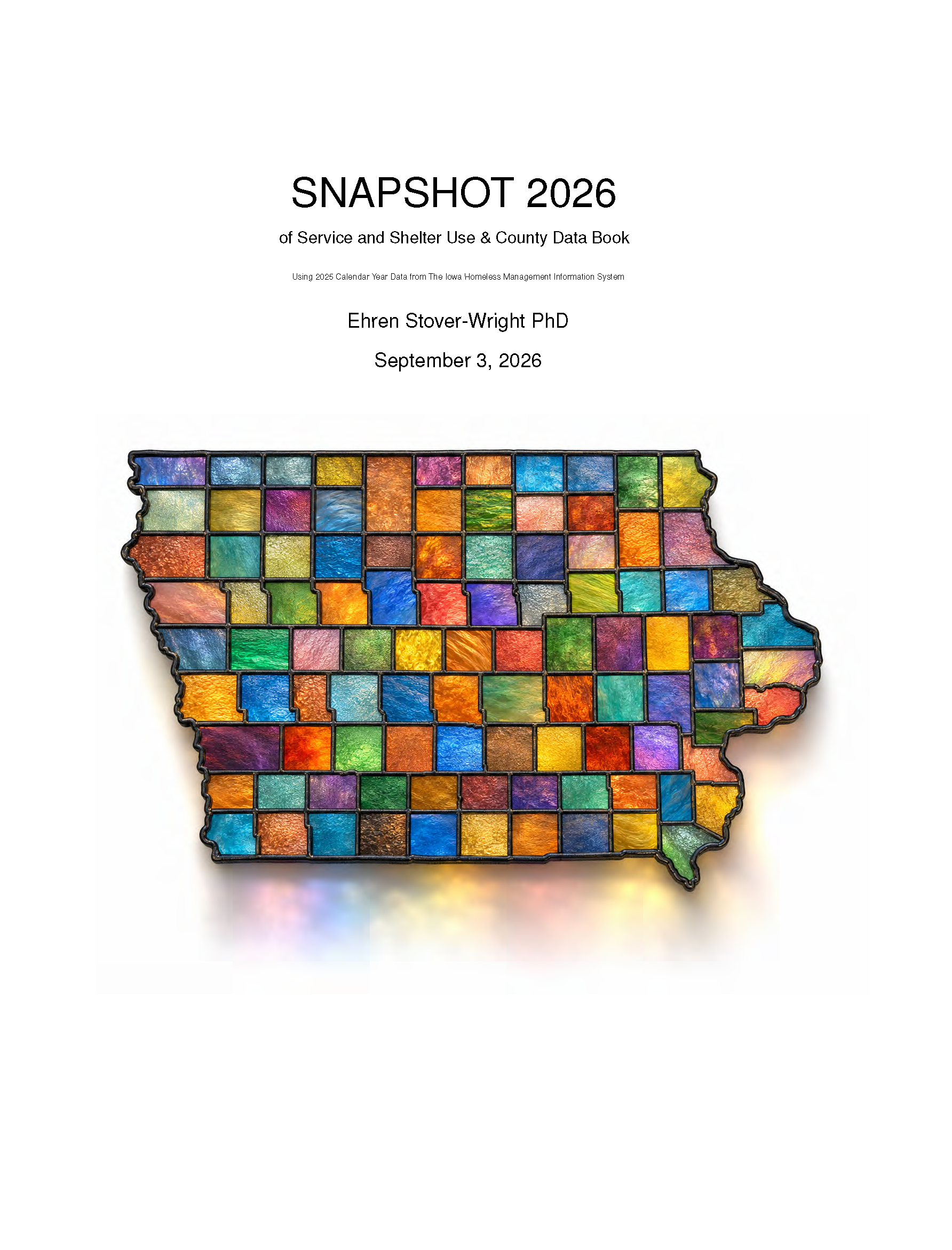 Iowa ‘SNAPSHOT 2026’ OF SERVICE AND SHELTER USE