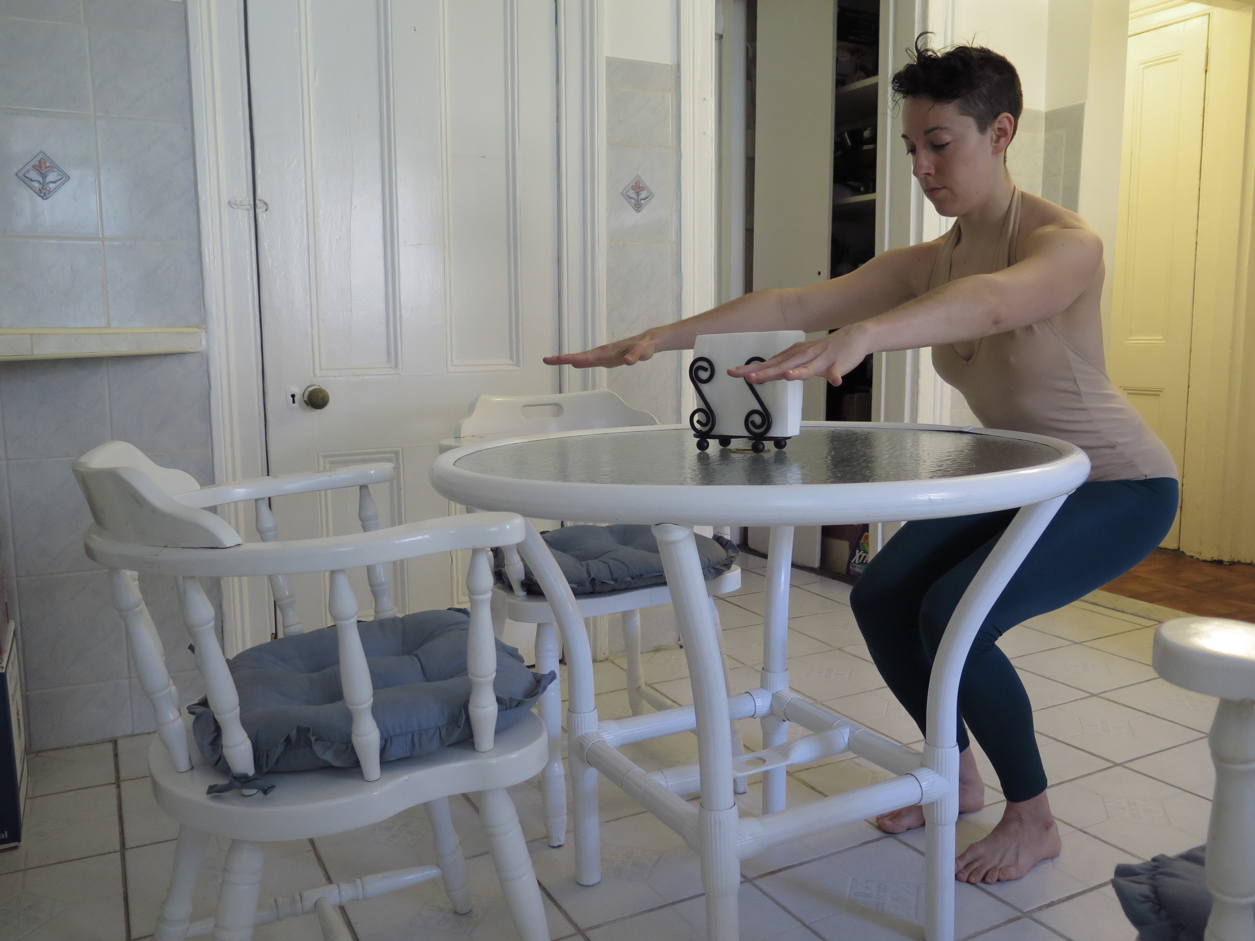    4.14.3.14.4   performance by Macklen Mayse  body as measurement tool&nbsp;&nbsp; &nbsp; 3 elements...3 parts: 1) Ground floor/kitchen&nbsp;&nbsp;&nbsp;&nbsp;&nbsp;&nbsp;&nbsp;&nbsp;&nbsp; Distortion of features thru glass 2) Transition/stairs&nbsp